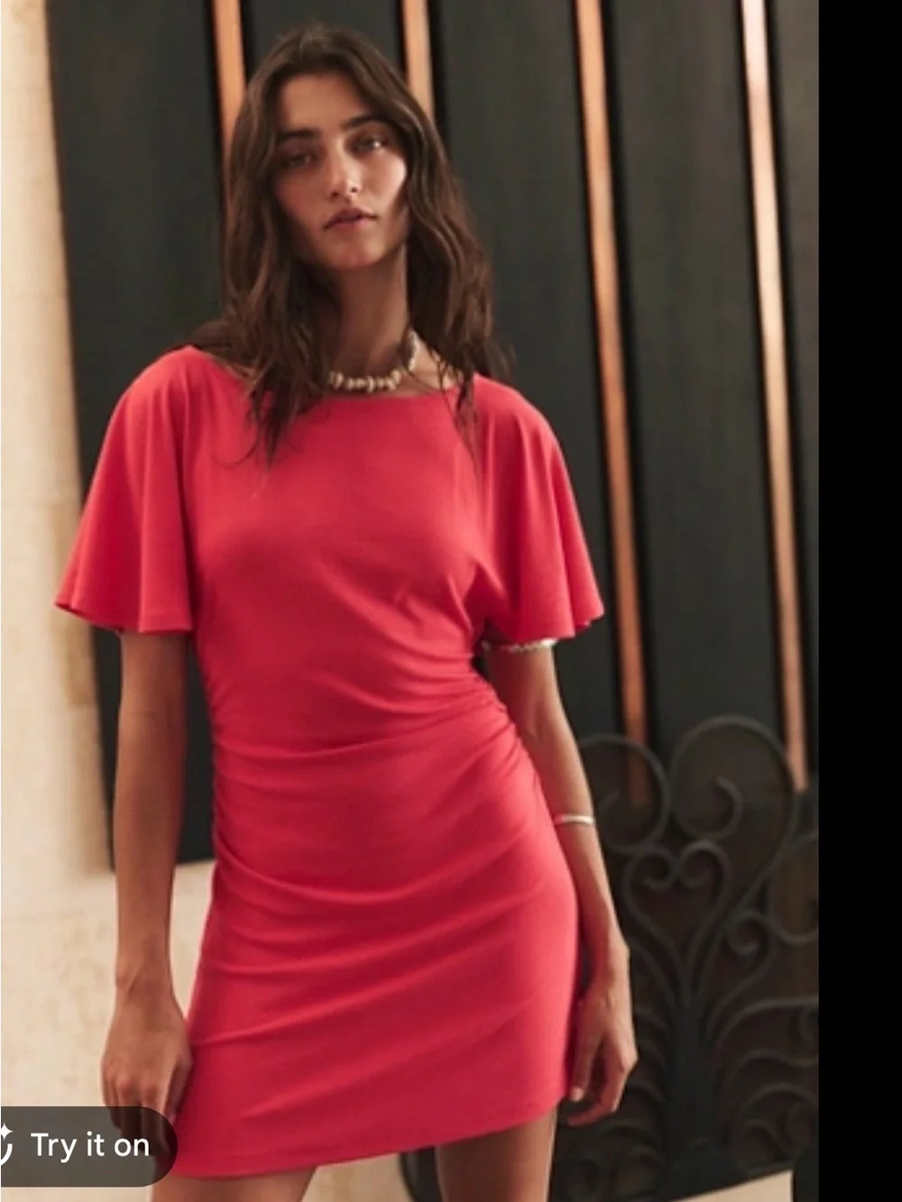 Free people red dress size medium new with tag
